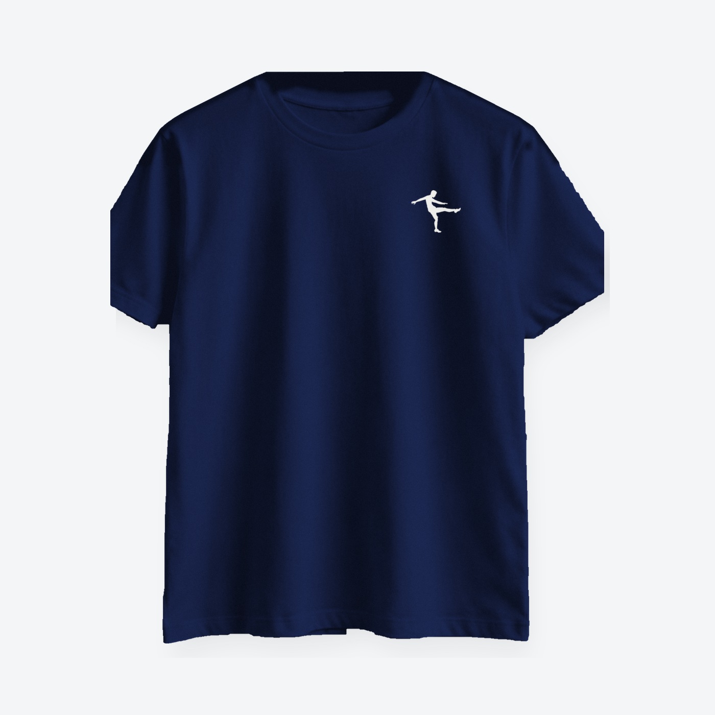 Navy UV T-shirt with the white mark on the chest